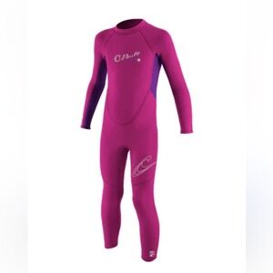 O'Neill Kids Rashguard - Pink and Purple size 2